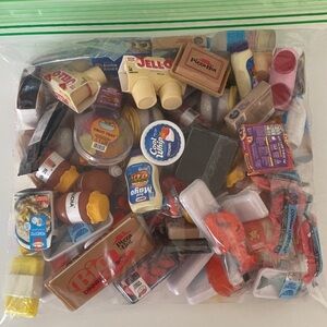 Assorted Mini Brands Fill the Fridge Play Food Set Choose 6!